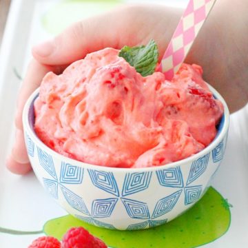 Raspberry Fluff by Foodtastic Mom