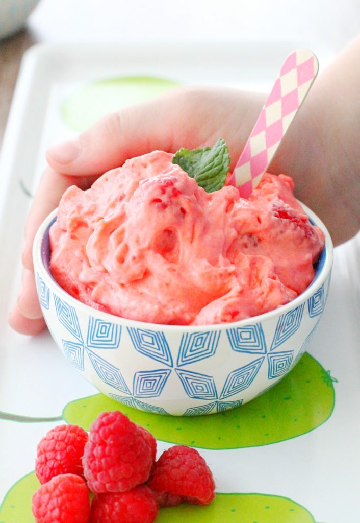 Raspberry Fluff by Foodtastic Mom