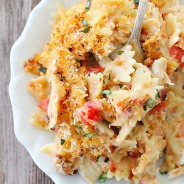 Kentucky Hot Brown Mac and Cheese by Foodtastic Mom