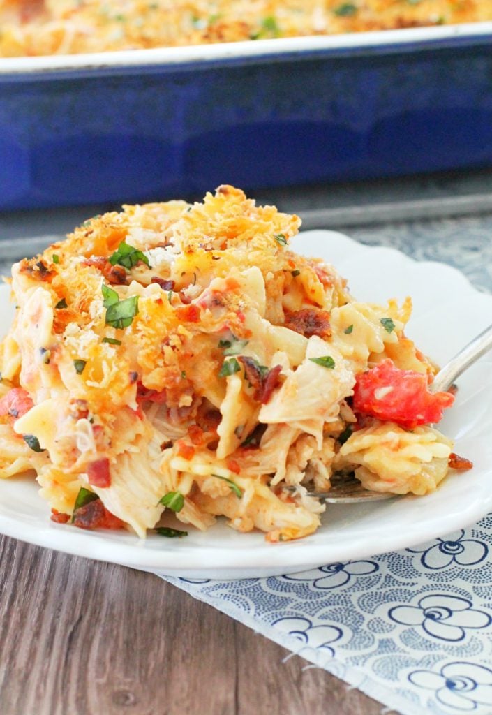 Kentucky Hot Brown Mac and Cheese by Foodtastic Mom