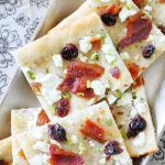Bacon Bourbon Cherry Pizza by Foodtastic Mom