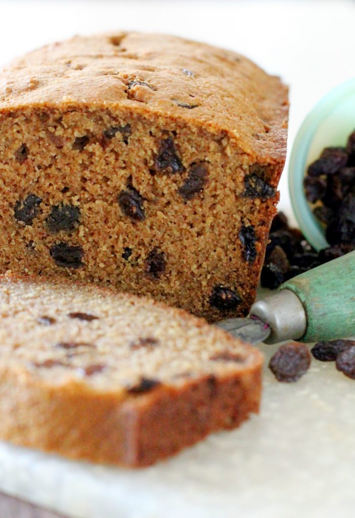 Cinnamon Raisin Quick Bread by Foodtastic Mom