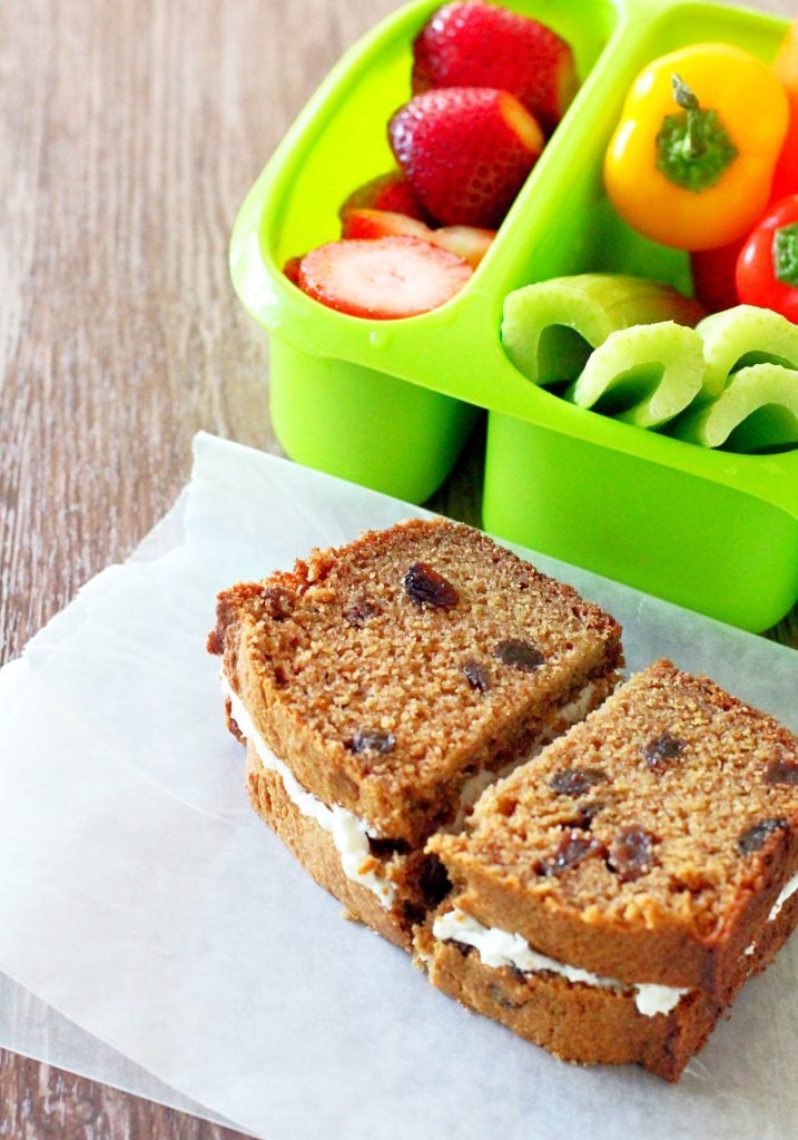 Cinnamon Raisin Quick Bread by Foodtastic Mom