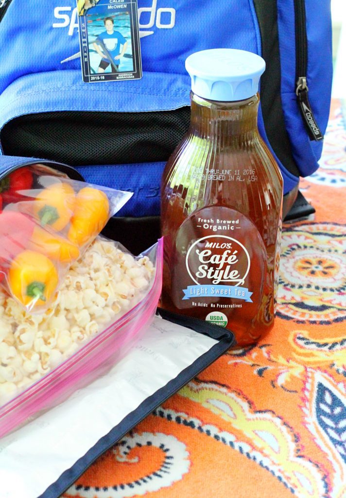 Milo's Cafe Style Tea by the Pool #TastetheMilosDifference