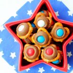 Patriotic Pretzel Bites by Foodtastic Mom #redwhiteandblue