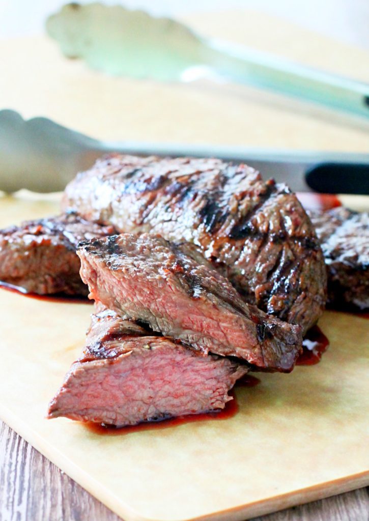 Grilled Steak and Asparagus Salad with Pineapple Vinaigrette by Foodtastic Mom #OhioBeef