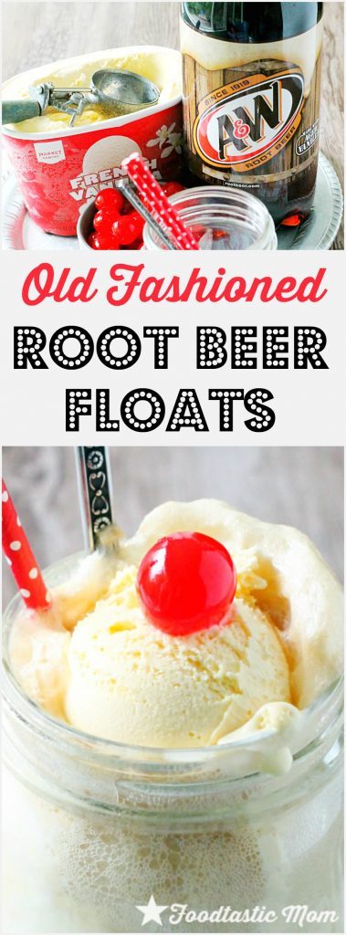Old Fashioned Root Beer Floats by Foodtastic Mom #SummerofFloats #ad