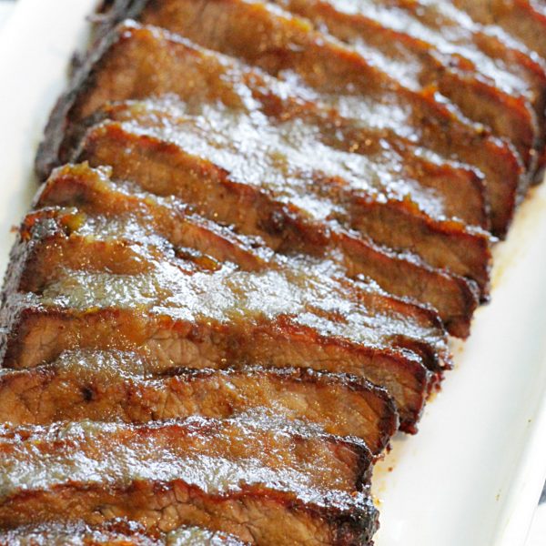 How to Grill Brisket on a gas grill Foodtastic Mom
