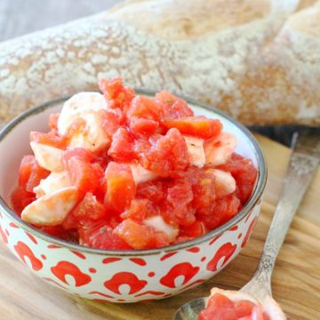 Canned Tomato Bruschetta by Foodtastic Mom