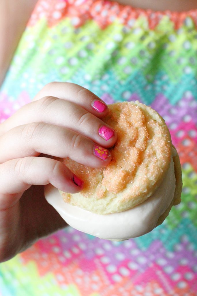 Pink Lemonade Ice Cream Sandwiches by Foodtastic Mom #MiraclesfromHeaven #ad