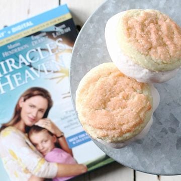 Pink Lemonade Ice Cream Sandwiches by Foodtastic Mom #MiraclesfromHeaven #ad