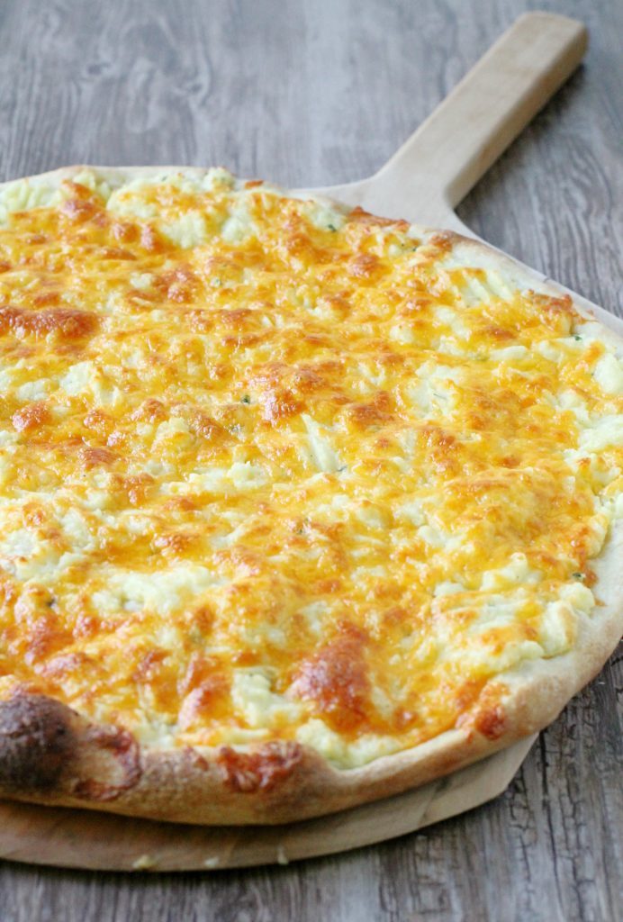 Supreme Mashed Potato Pizza by Foodtastic Mom