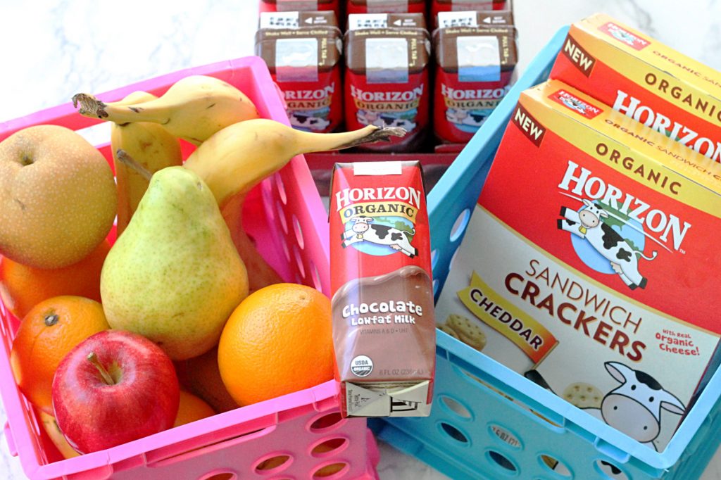 After School Snack Station by Foodtastic Mom #HorizonLunch #ad