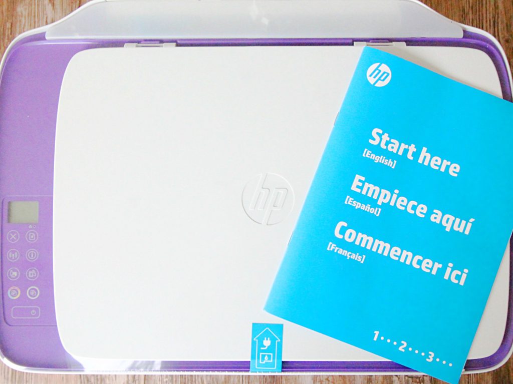 Back to School Printing Station by Foodtastic Mom #CreatewithHP #ad