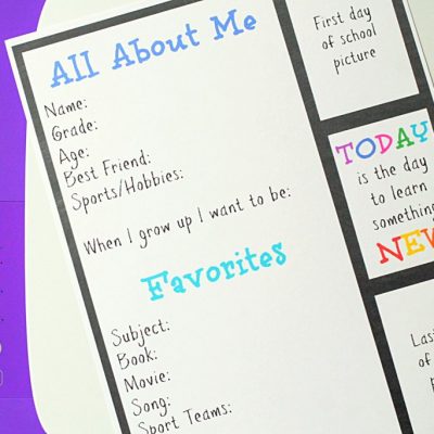Back to School Printing Station by Foodtastic Mom #CreatewithHP #ad
