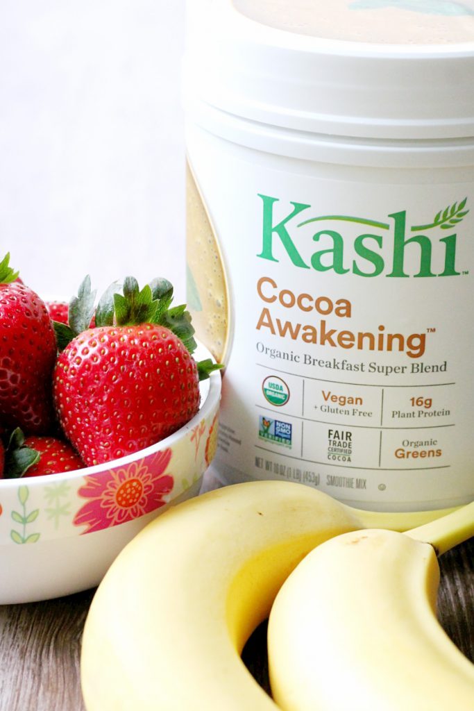 Banana Cocoa Nice Cream Breakfast Bowl by Foodtastic Mom #KashiPlantPower #GOTOGETHER #ad