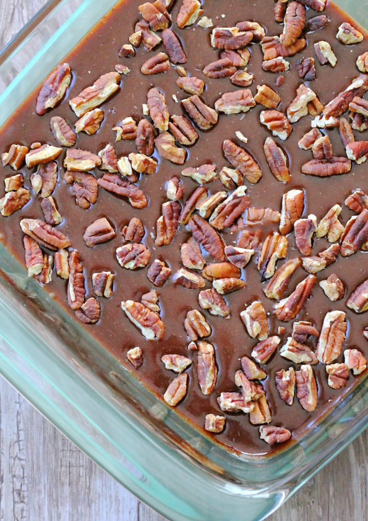 Salted Chocolate Caramel Bars #cookiesforkidscancer