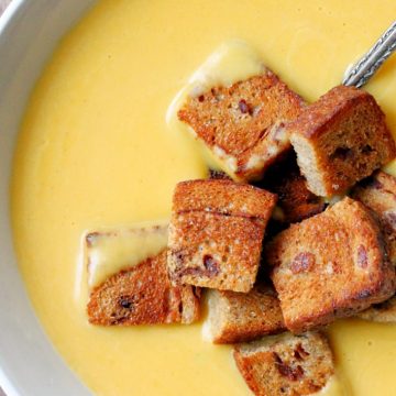 Slow Cooker Squash Soup by Foodtastic Mom