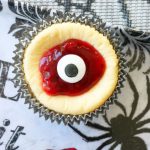 Bloody Eyeball Cheesecakes