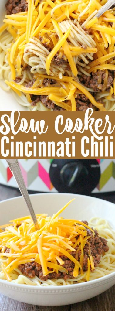 Slow Cooker Cincinnati Chili