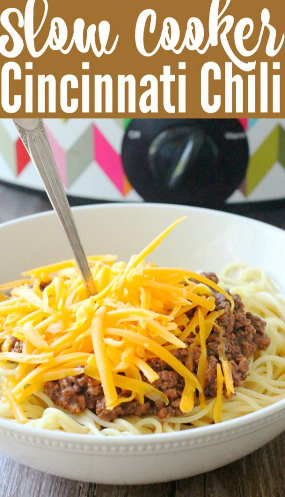 Slow Cooker Cincinnati Chili