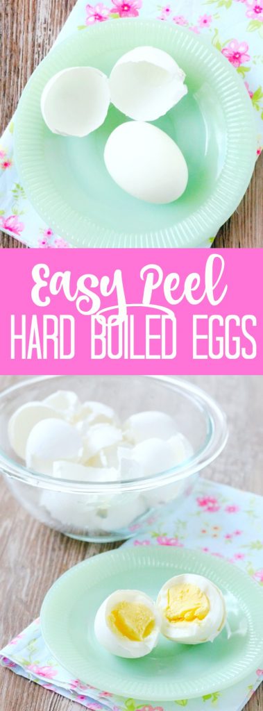 Easy Peel Hard Boiled Eggs