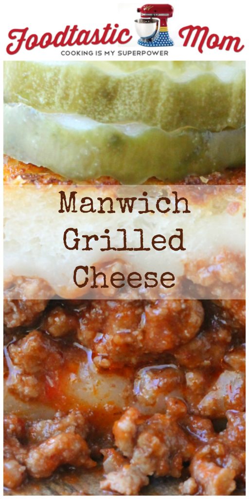 Manwich Grilled Cheese by Foodtastic Mom #ManwichNight #AD