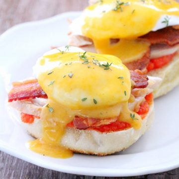 Kentucky Hot Brown Eggs Benedict by Foodtastic Mom