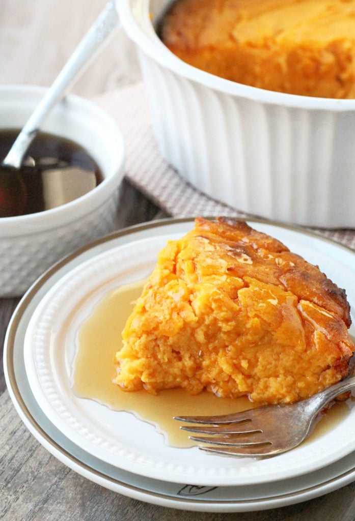 French Style Sweet Potato Soufflé - Foodtastic Mom