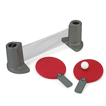 Uncommon Goods Portable Table Tennis Set