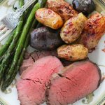 Slow Roasted Beef Tenderloin by Foodtastic Mom #ohiobeef #ad