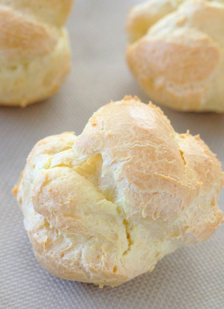 Buckeye Cream Puffs by Foodtastic Mom