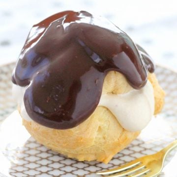 Buckeye Cream Puffs by Foodtastic Mom