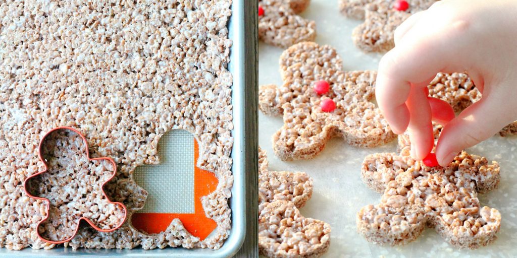 Tidbits and Krispie Cocoa Men #TidingsandTreats #ad