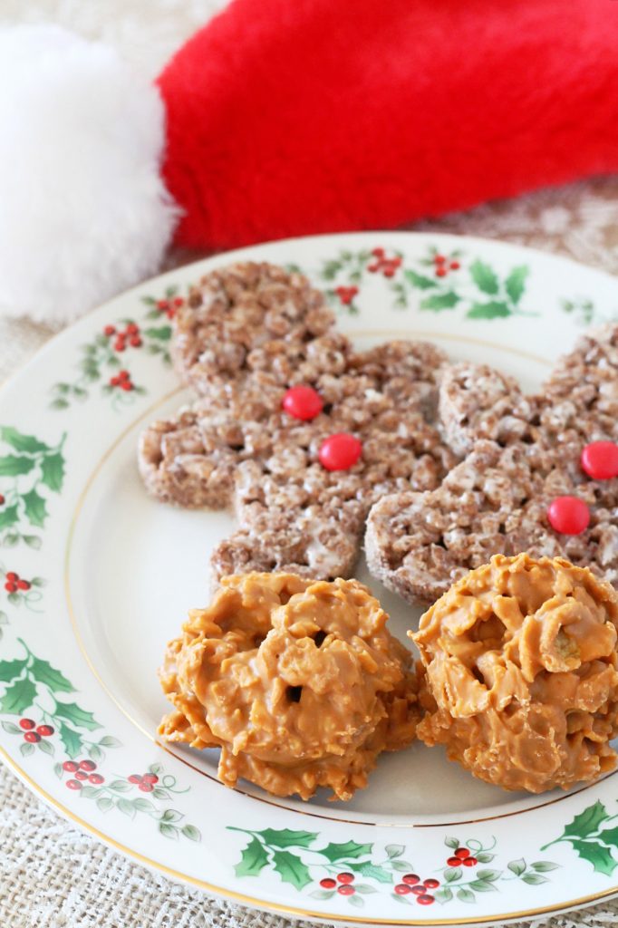 Tidbits and Krispie Cocoa Men #TidingsandTreats #ad