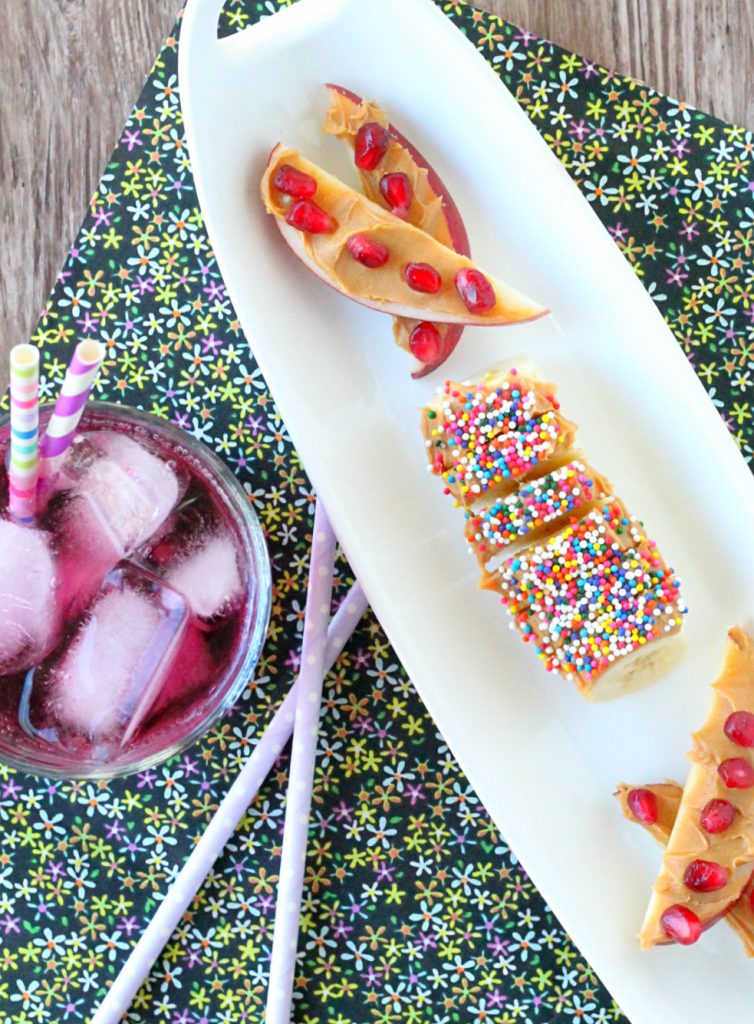 Peanut Butter Fruit Sushi by Foodtastic Mom #APlusEatsandDrinks #ad
