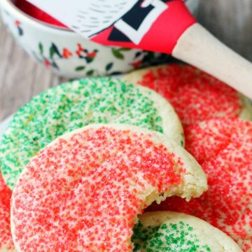 Santa Sugar Cookies by Foodtastic Mom