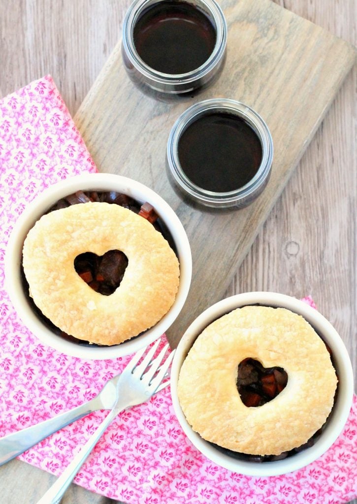 Make Ahead Beef Burgundy Pot Pies by Foodtastic Mom (AD)