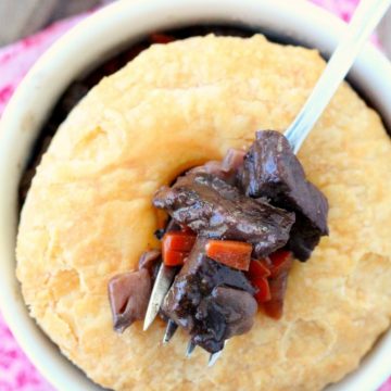 Make Ahead Beef Burgundy Pot Pies by Foodtastic Mom (AD)