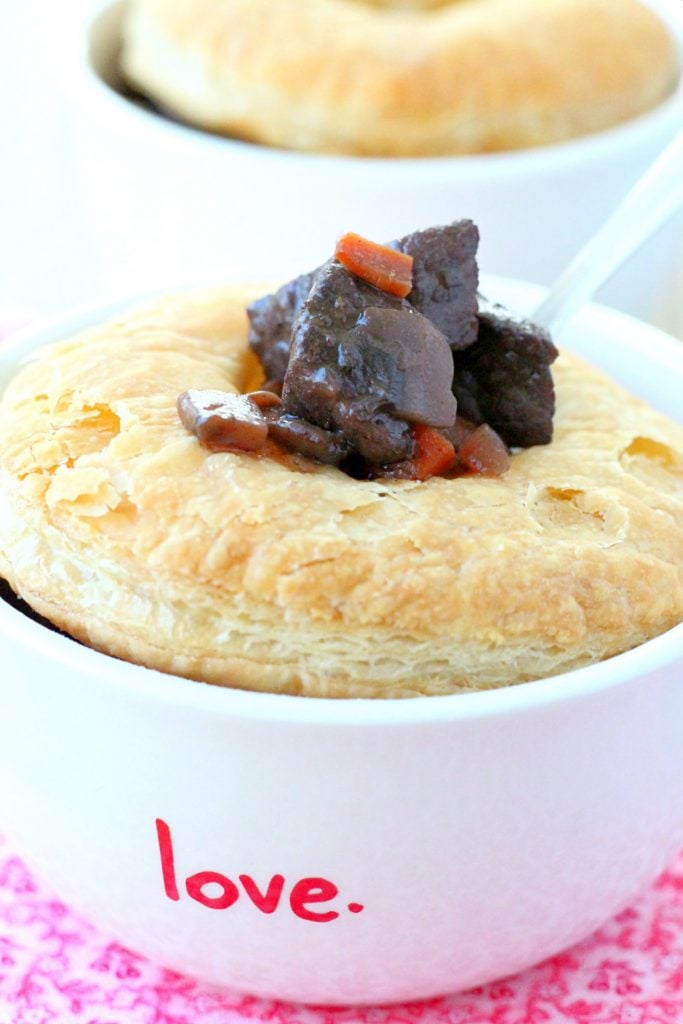 Make Ahead Beef Burgundy Pot Pies by Foodtastic Mom (AD)