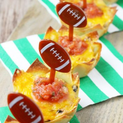 Touchdown Taco Bites by Foodtastic Mom (ad)