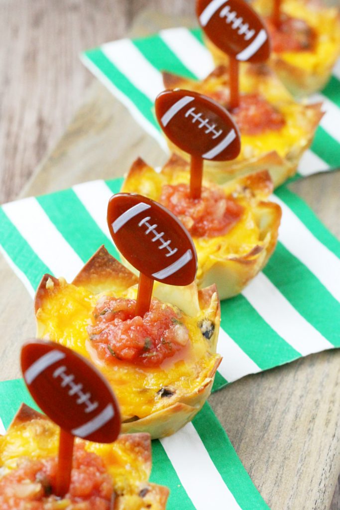 Touchdown Taco Bites by Foodtastic Mom (ad)