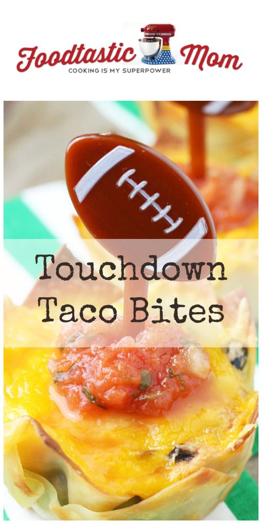 Touchdown Taco Bites by Foodtastic Mom (AD)