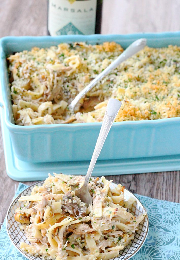 Chicken Marsala Casserole