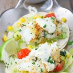 Sheet Pan Fish Tacos