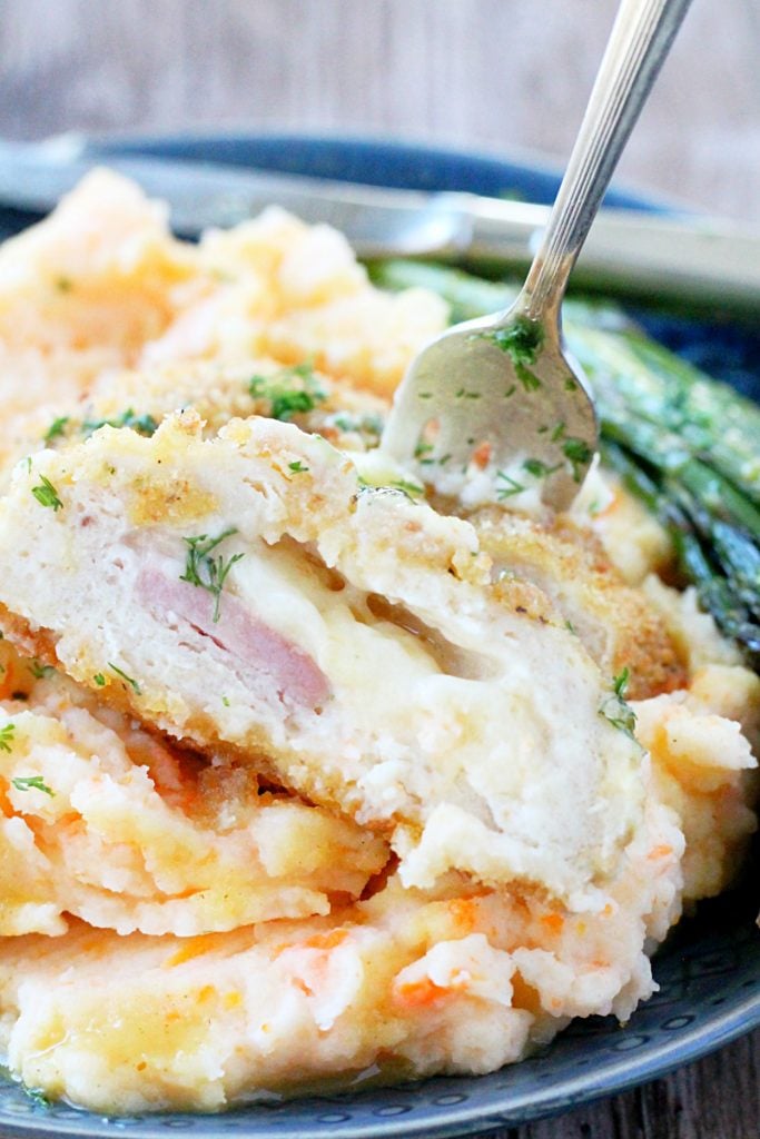 Chicken Cordon Bleu with Barber Foods (AD)