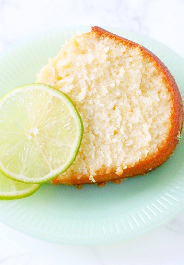 Buttermilk Lime Pound Cake