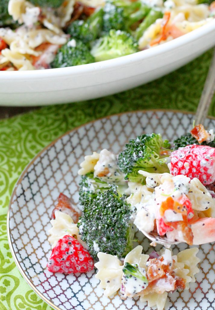 Summer Broccoli Pasta Salad (AD)