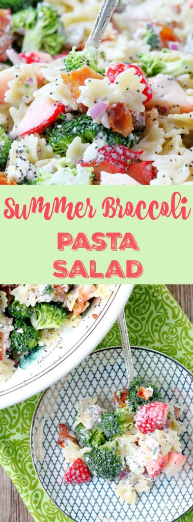 Summer Broccoli Pasta Salad (ad)