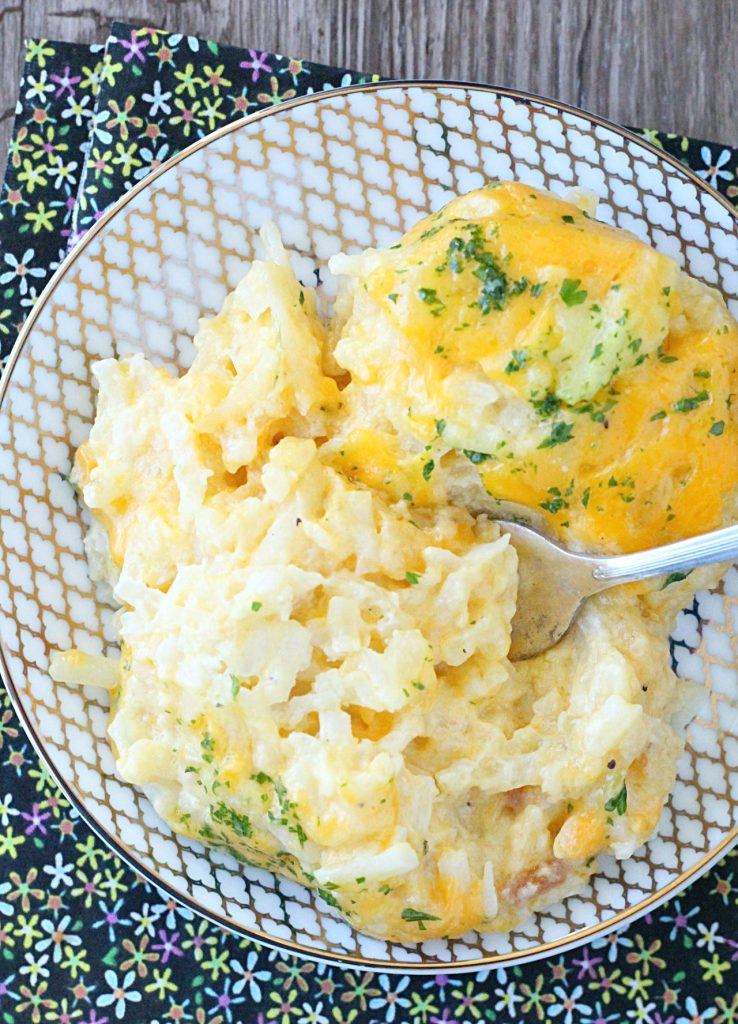 Slow Cooker Hashbrown Casserole